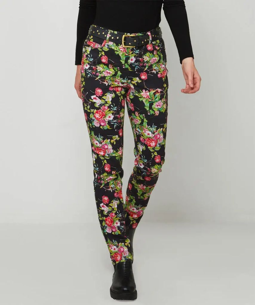 Funky Floral Jeans