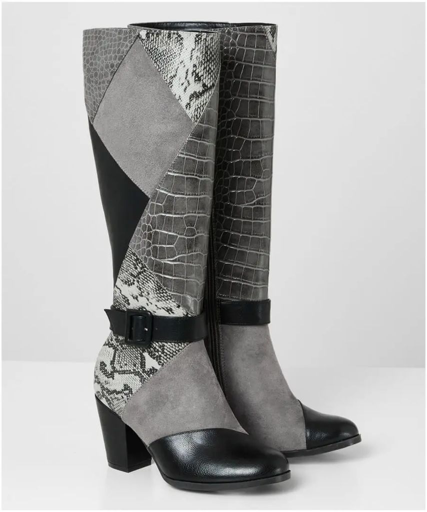My Obsession Patchwork Boots