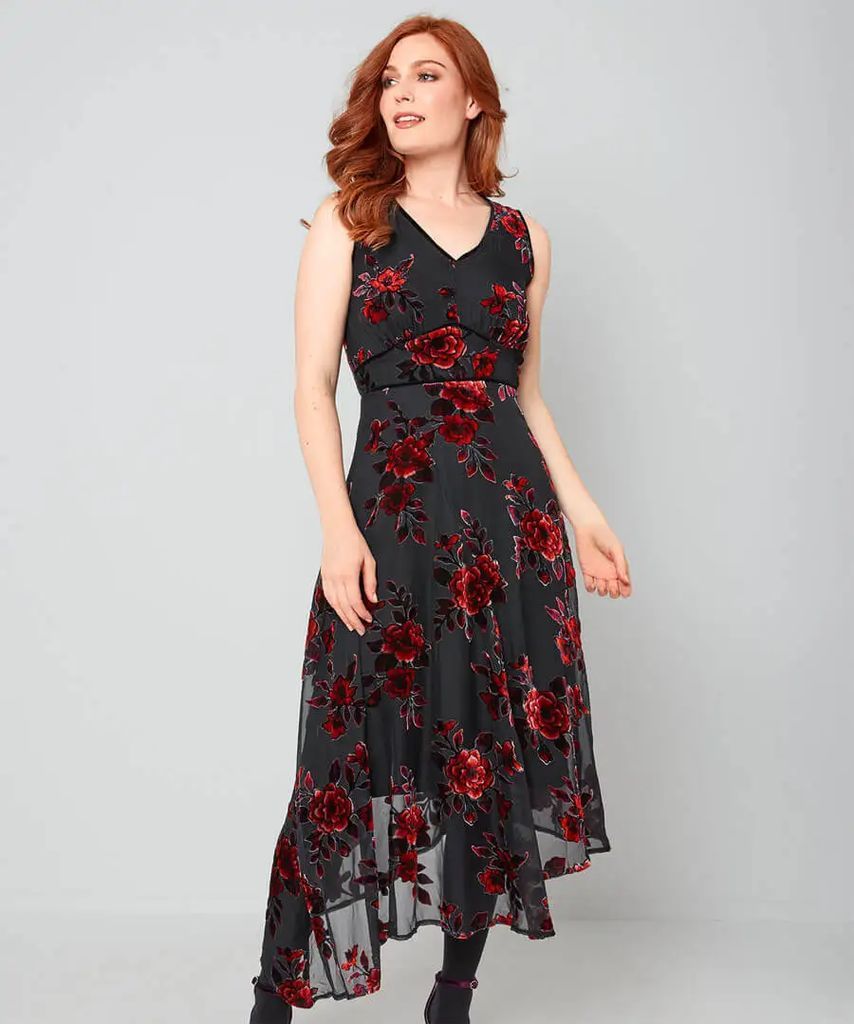 Remarkable Devore Dress