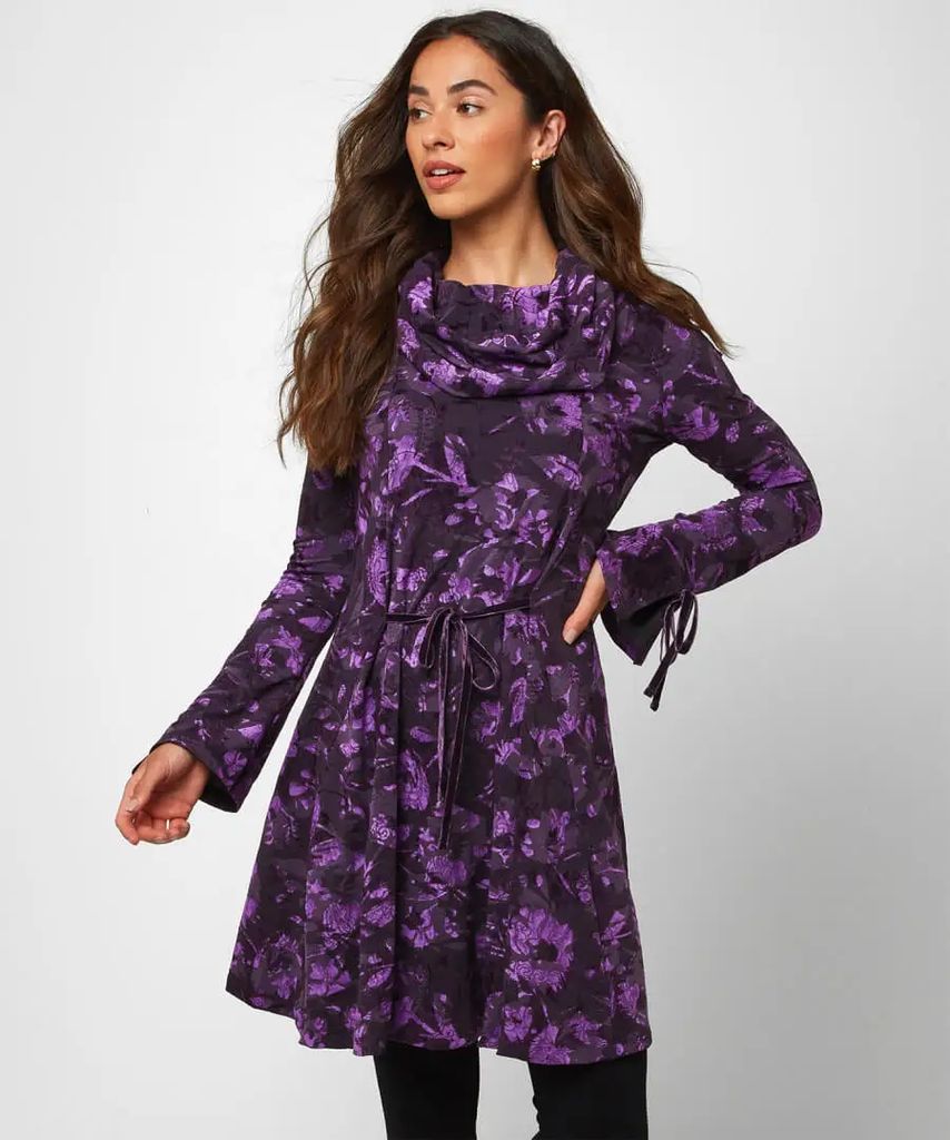 Sumptuous Floral Tunic