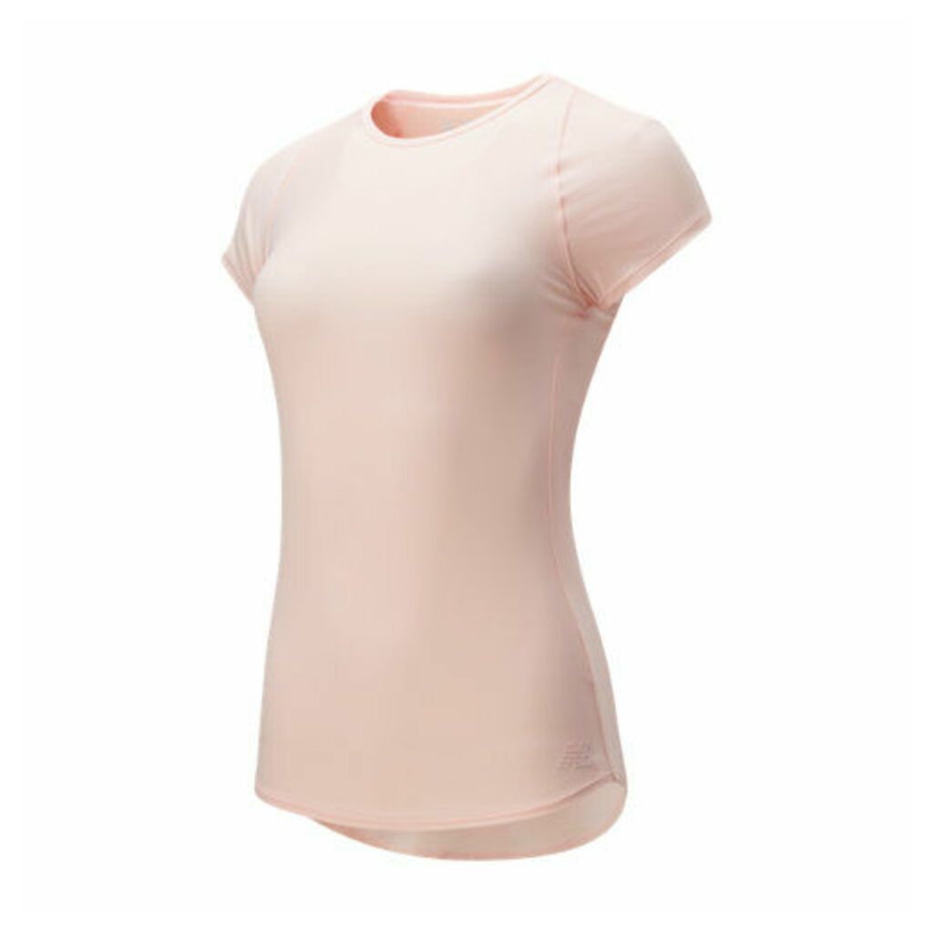 New Balance Transform Perfect T-Shirt - Peach Soda (Size L)