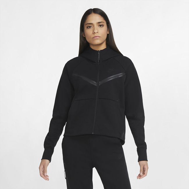 Sportswear Tech Fleece Windrunner Women's Full-Zip Hoodie - Black