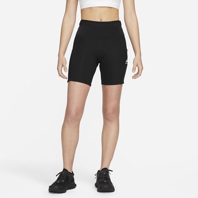 Epic Luxe Women's Trail-Running Tight Shorts - Black