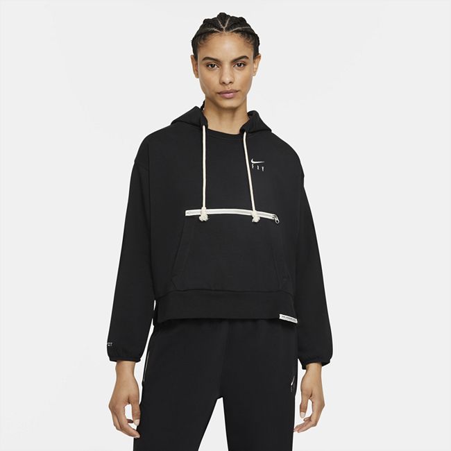 Dri-FIT Swoosh Fly Standard Issue Women's Pullover Basketball Hoodie - Black