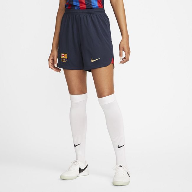 F.C. Barcelona 2022/23 Stadium Home Women's Nike Dri-FIT Football Shorts - Blue