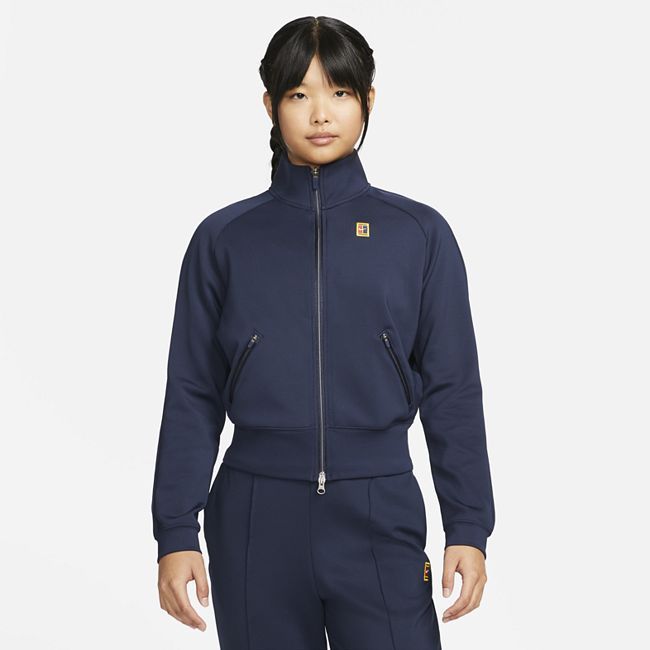 NikeCourt Women's Full-Zip Tennis Jacket - Blue