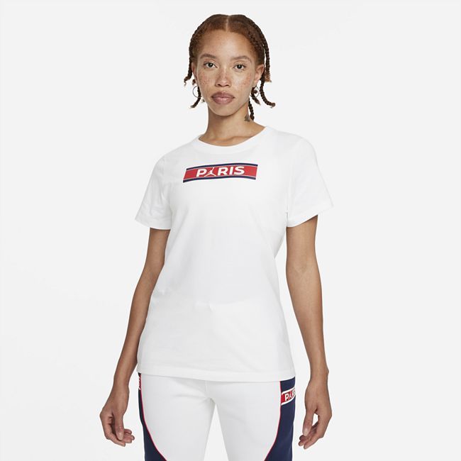 Paris Saint-Germain Women's Short-Sleeve T-Shirt - White