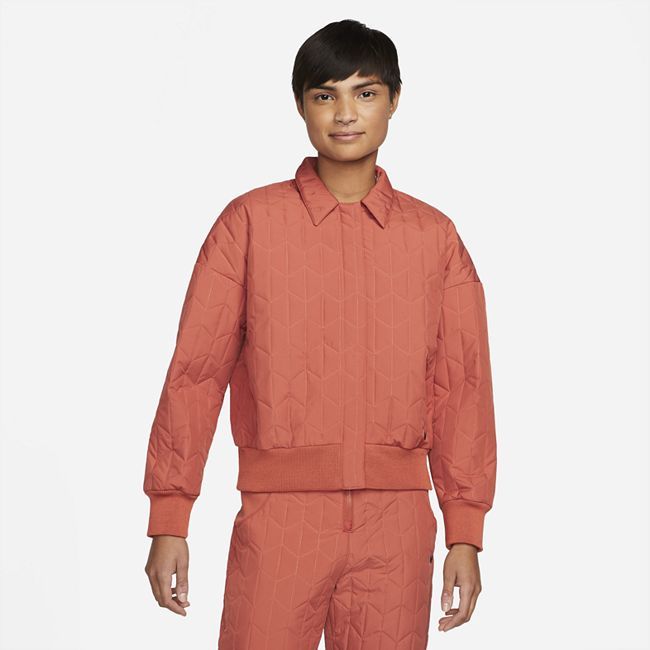 Sportswear Essentials Women's Quilted Woven Jacket - Orange