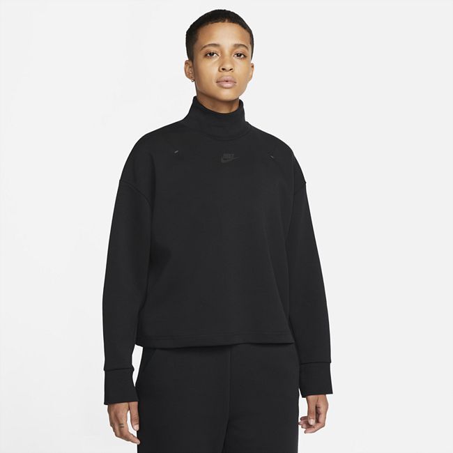 Sportswear Tech Fleece Women's Turtleneck - Black