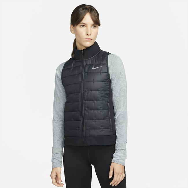 Therma-FIT Women's Synthetic-Fill Running Gilet - Black
