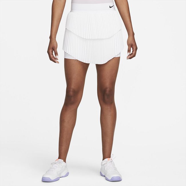 NikeCourt Dri-FIT Slam Women's Tennis Skirt - White