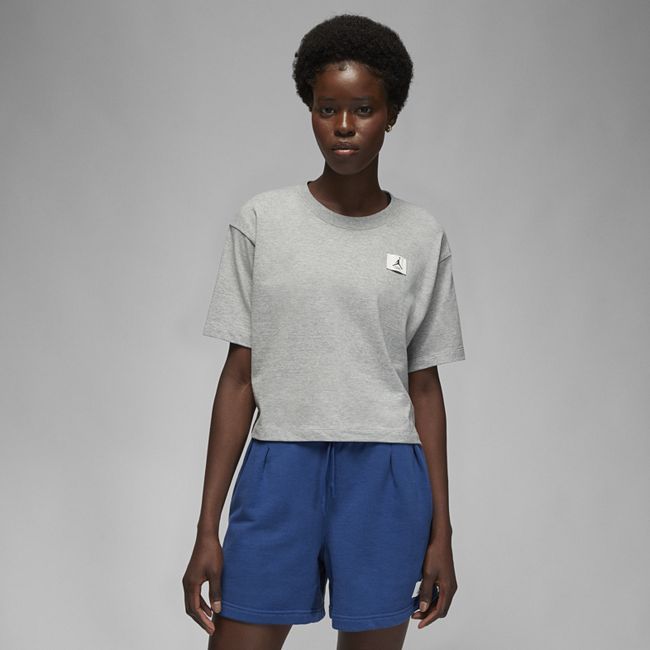 Jordan Essentials Women's Boxy T-Shirt - Grey