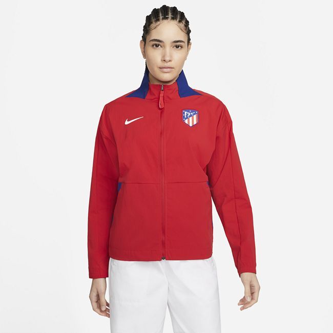 Atlético Madrid Women's Nike Dri-FIT Football Jacket - Red