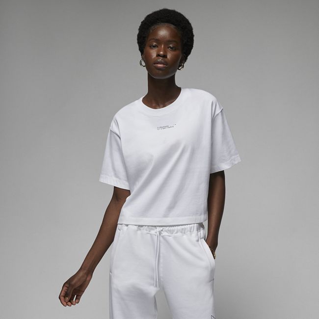 Paris Saint-Germain Women's Boxy Graphic T-Shirt - White