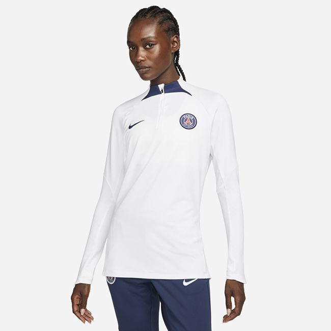 Paris Saint-Germain Strike Women's Nike Dri-FIT Football Drill Top - White