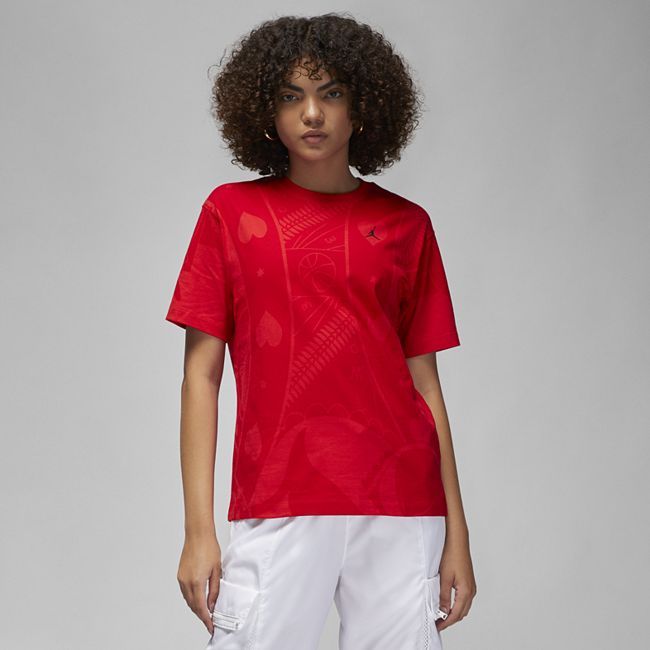 Jordan Flight Women's Graphic T-Shirt - Red