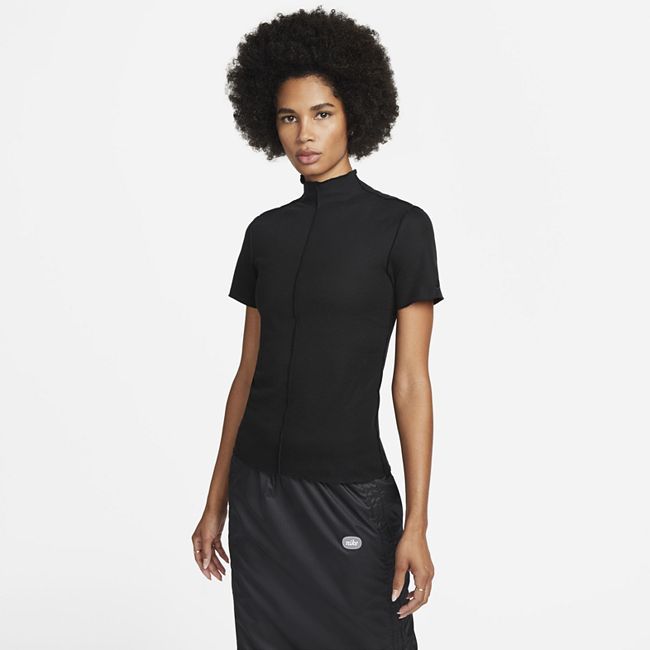 Sportswear Dri-FIT ADV Tech Pack Women's Short-Sleeve Top - Black