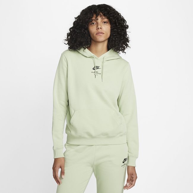 Sportswear Club Fleece Women's Pullover Hoodie - Green