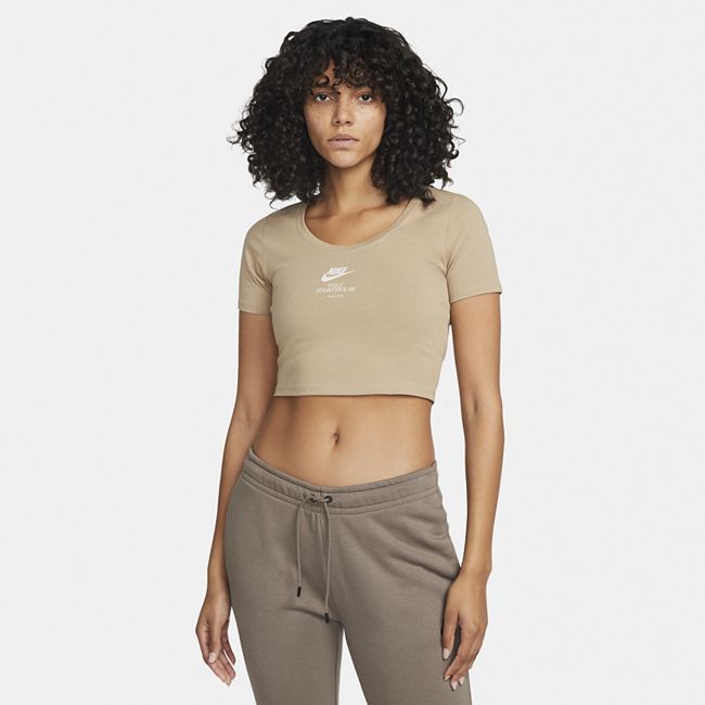 Sportswear Women's Crop Top - Brown