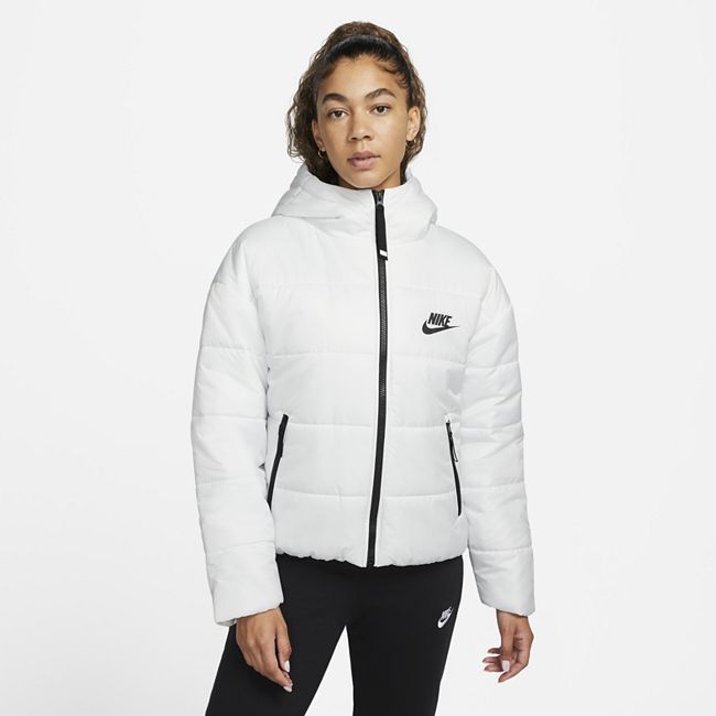 Sportswear Therma-FIT Repel Women's Synthetic-Fill Hooded Jacket - White