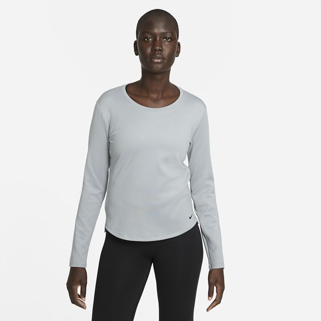 Therma-FIT One Women's Long-Sleeve Top - Grey