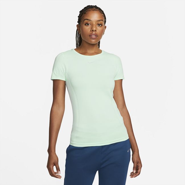 Dri-FIT ADV Aura Women's Slim-Fit Short-Sleeve Top - Green