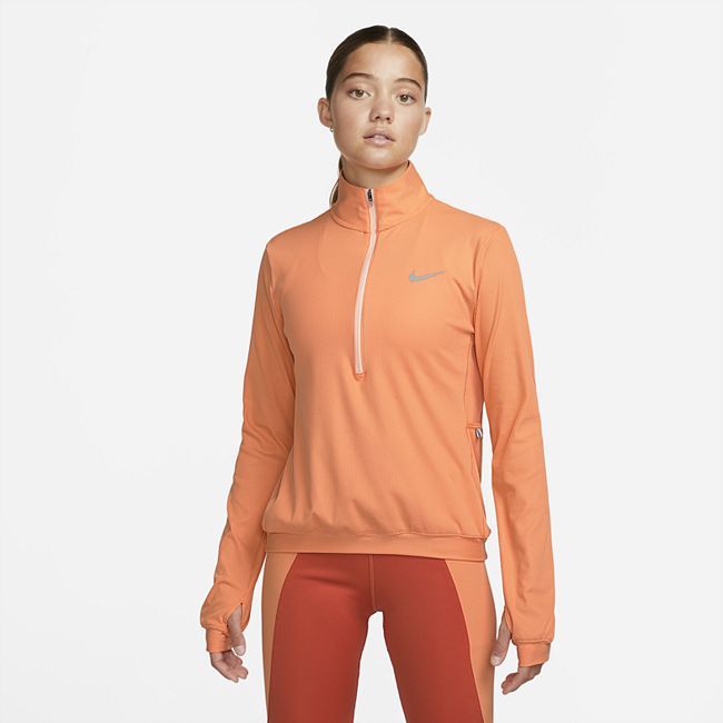 Dri-FIT Women's Running Mid Layer - Orange