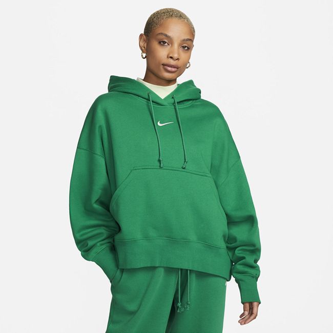 Sportswear Phoenix Fleece Women's Over-Oversized Pullover Hoodie - Green