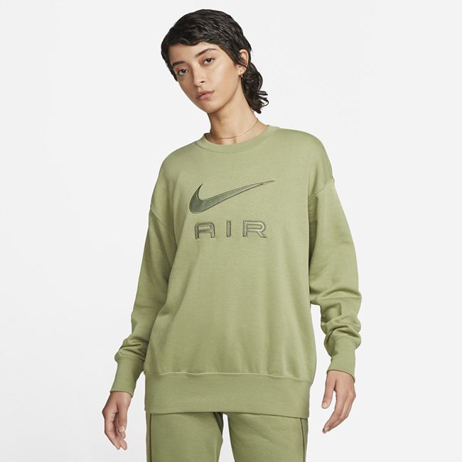 Air Women's Fleece Crew Sweatshirt - Green