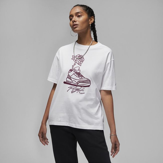 Jordan Flight Women's Graphic T-Shirt - White