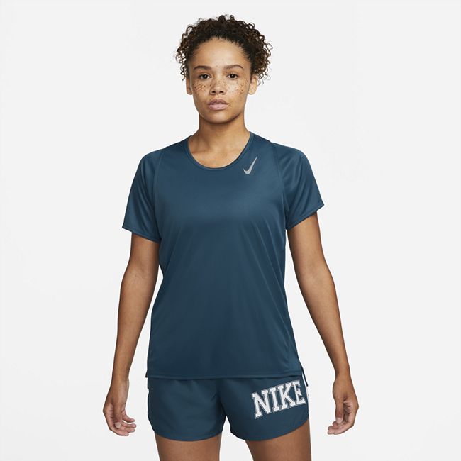 Dri-FIT Race Women's Short-Sleeve Running Top - Blue