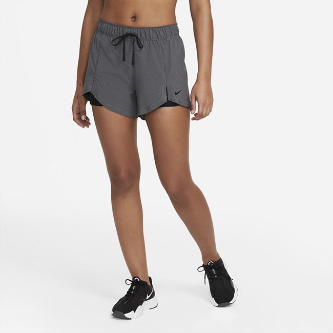 Flex Essential 2-in-1 Women's Training Shorts - Black
