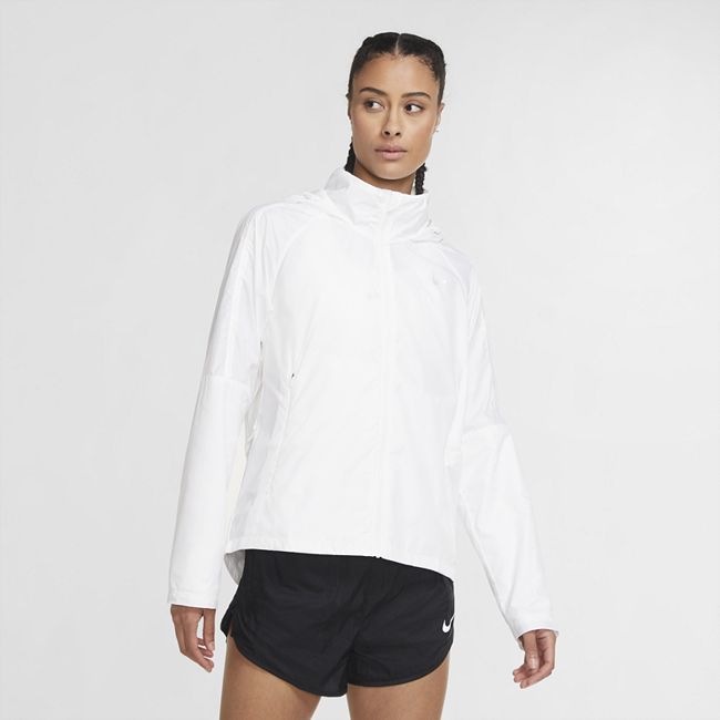 Shield Women's Running Jacket - White