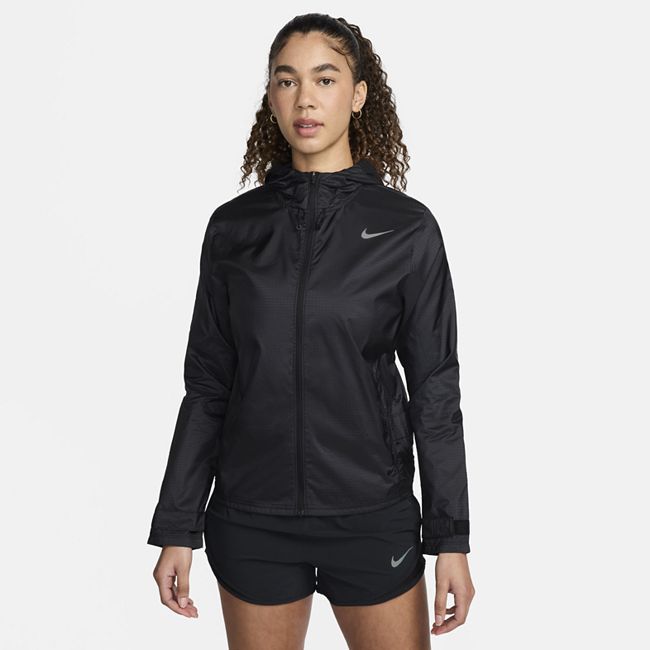 Essential Women's Running Jacket - Black