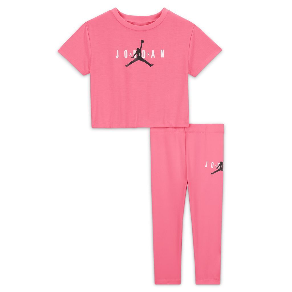 Baby (12–24M) Sustainable Leggings Set - Pink - Polyester