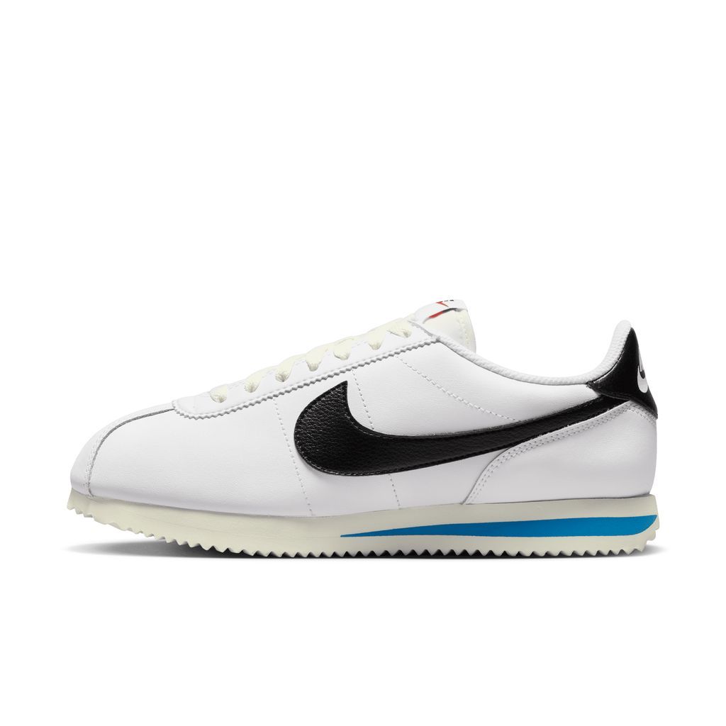 Cortez Leather Women's Shoes - White - Leather
