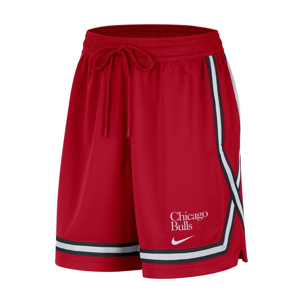 Chicago Bulls Fly Crossover Women's Nike Dri-FIT NBA Basketball Graphic Shorts - Red - Polyester