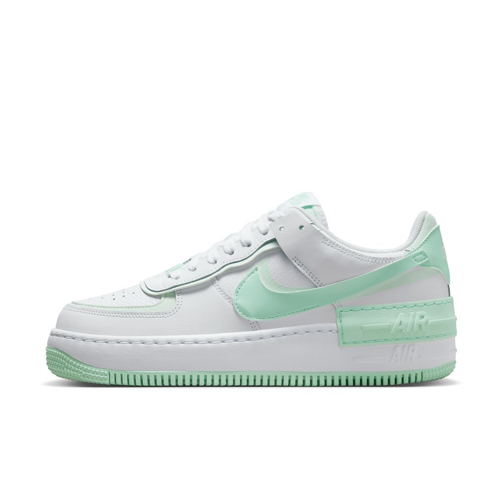 Air Force 1 Shadow Women's Shoes - White - Leather