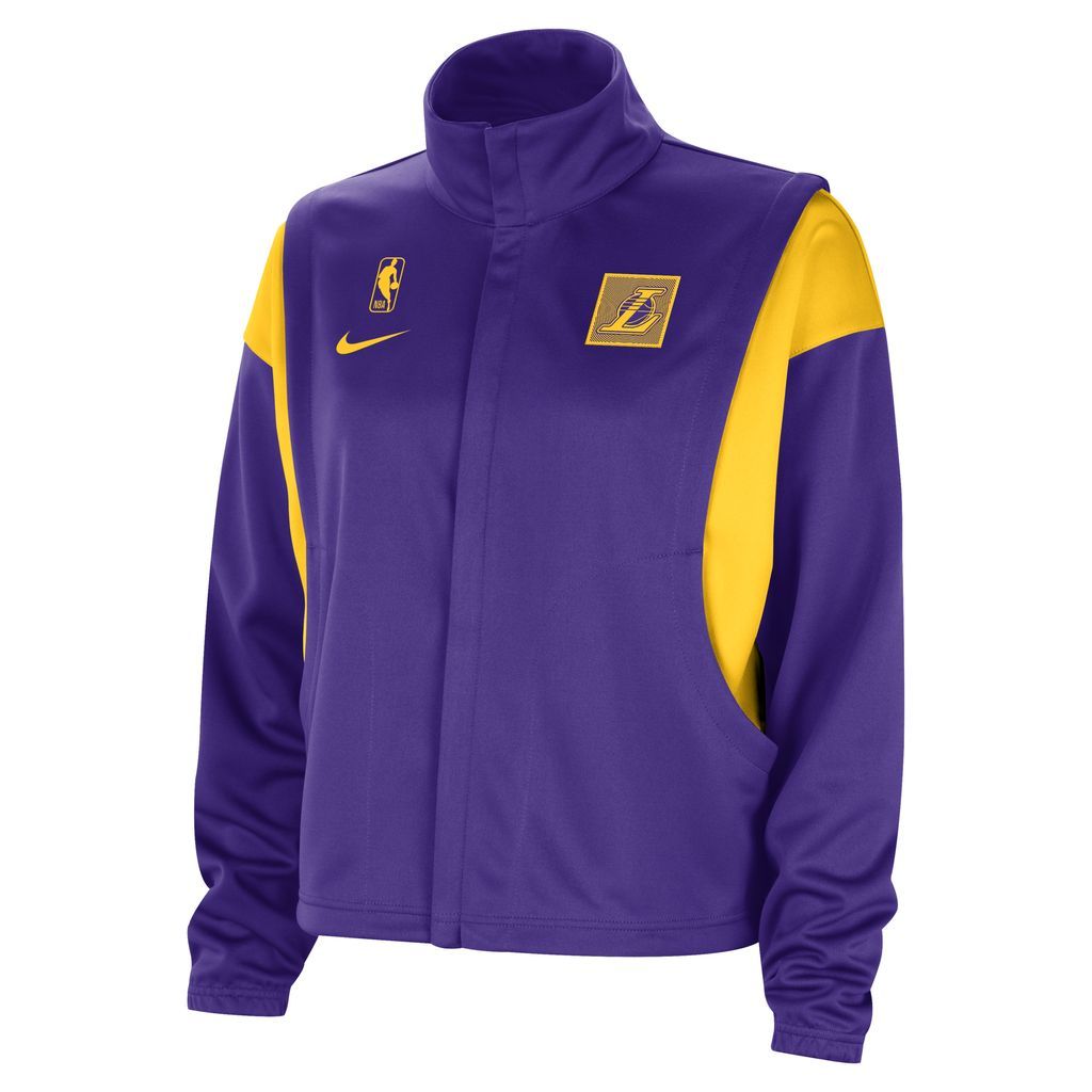 Los Angeles Lakers Retro Fly Women's Nike Dri-FIT NBA Jacket - Purple - Polyester