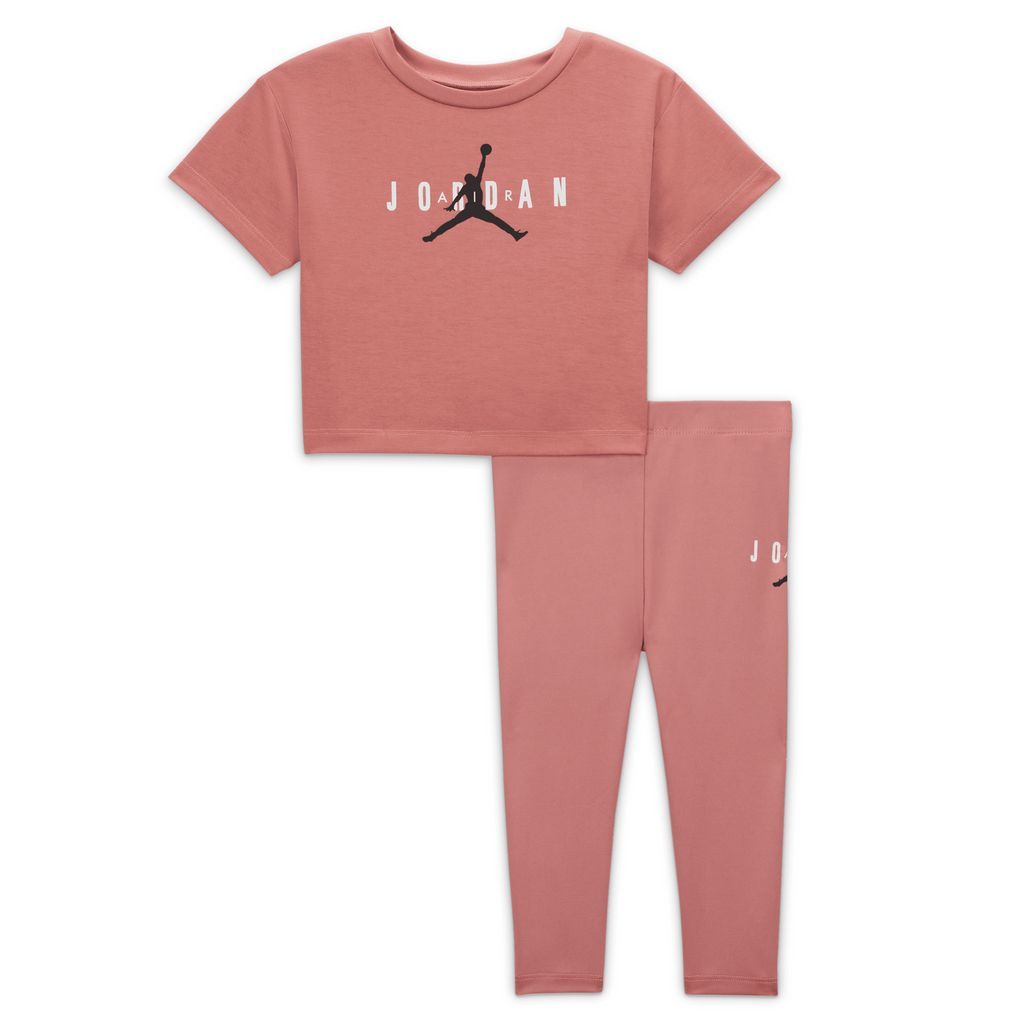 Baby (12–24M) Sustainable Leggings Set - Pink - Polyester