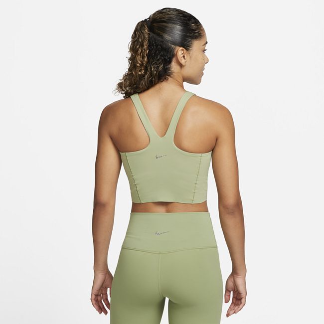 Yoga Dri-FIT Luxe Women's Cropped Tank - Green