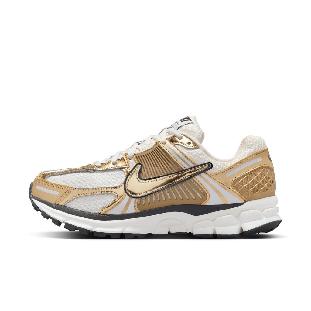 Zoom Vomero 5 Gold Women's Shoes - Grey - Leather