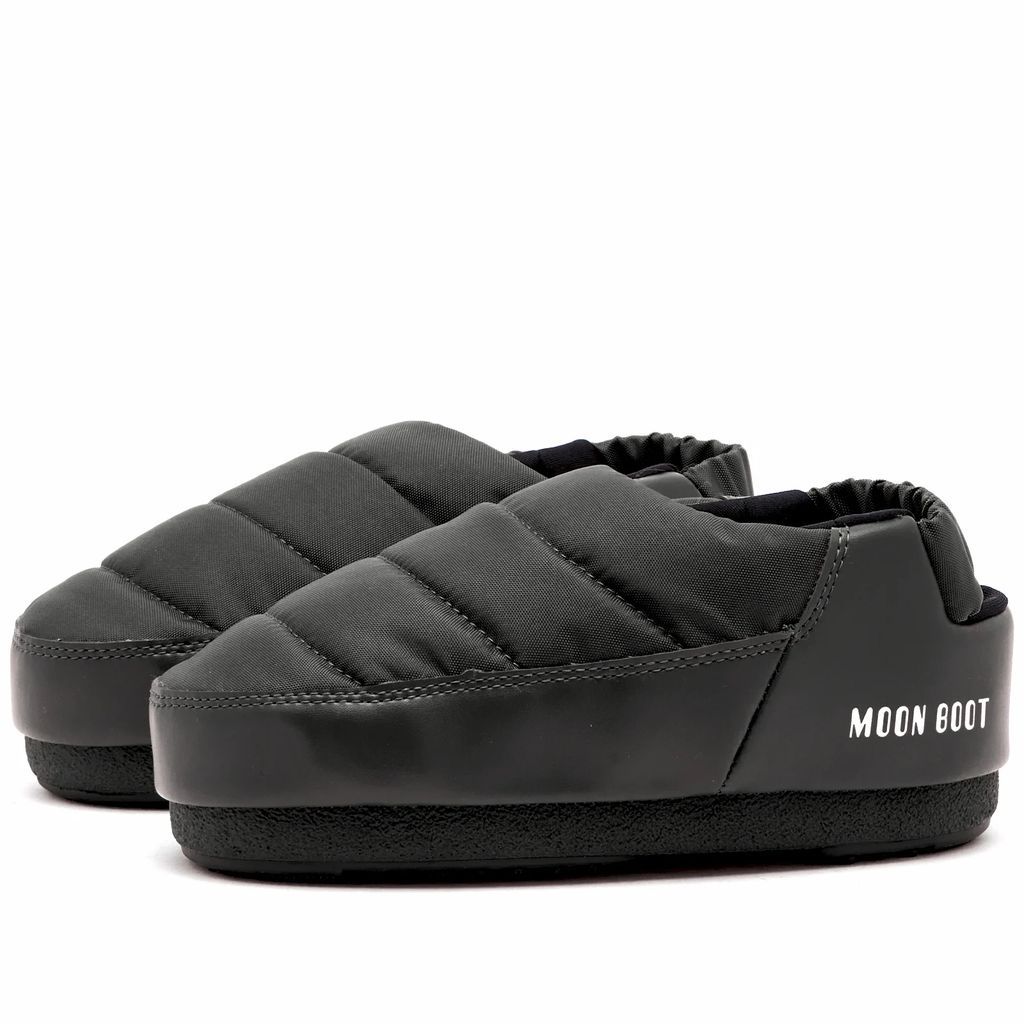 Women's Band Sandal Slip On Shoes Black