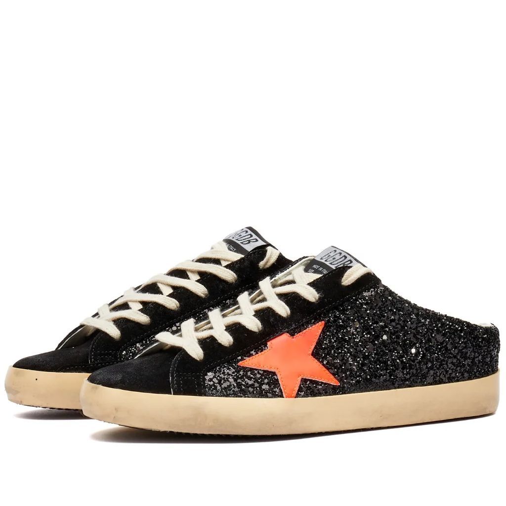 Women's Super Star Sabot Black/Coral Red