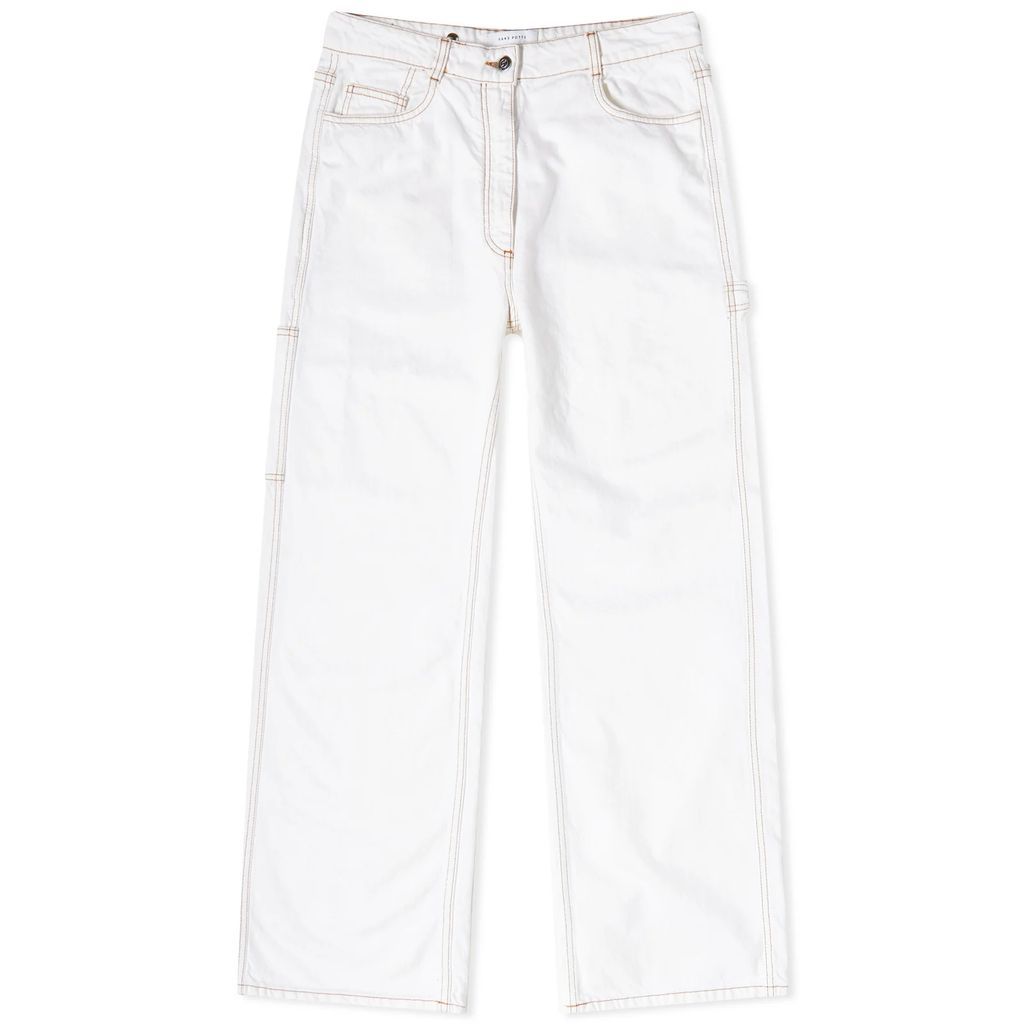 Women's Salma Cargo Jeans White