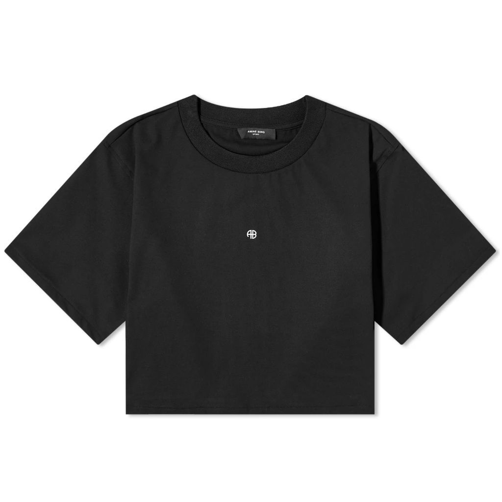 Women's Zuri Cropped T-Shirt Black