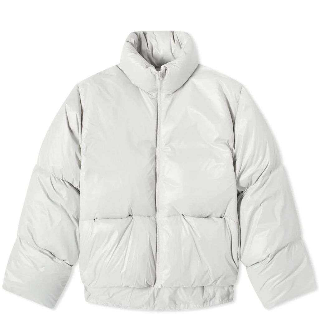 Women's Volume Puffer Jacket Silver