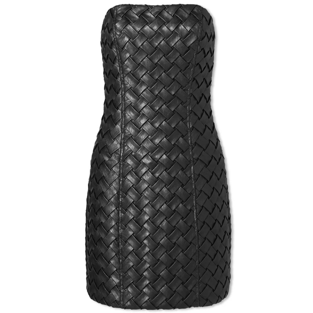Women's Braided Mini Dress Black
