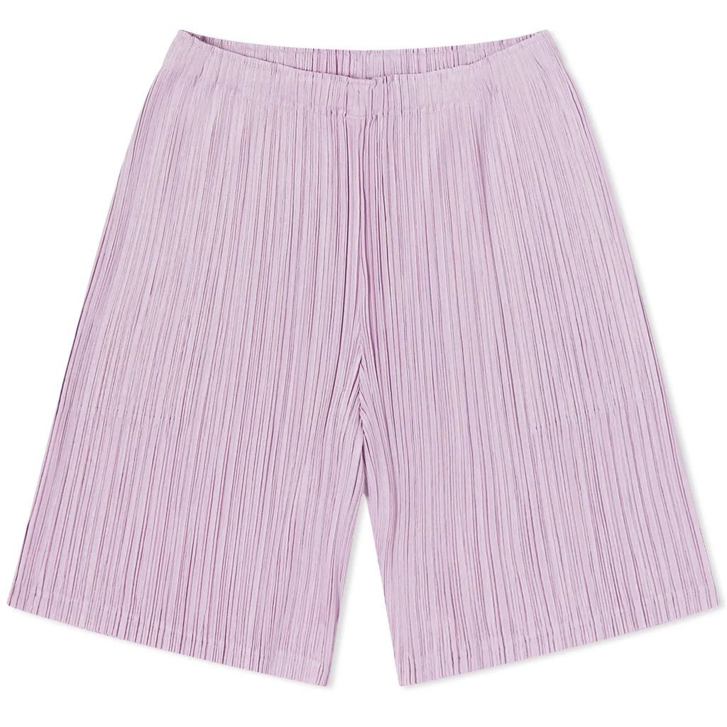 Women's Pleats Shorts Pink