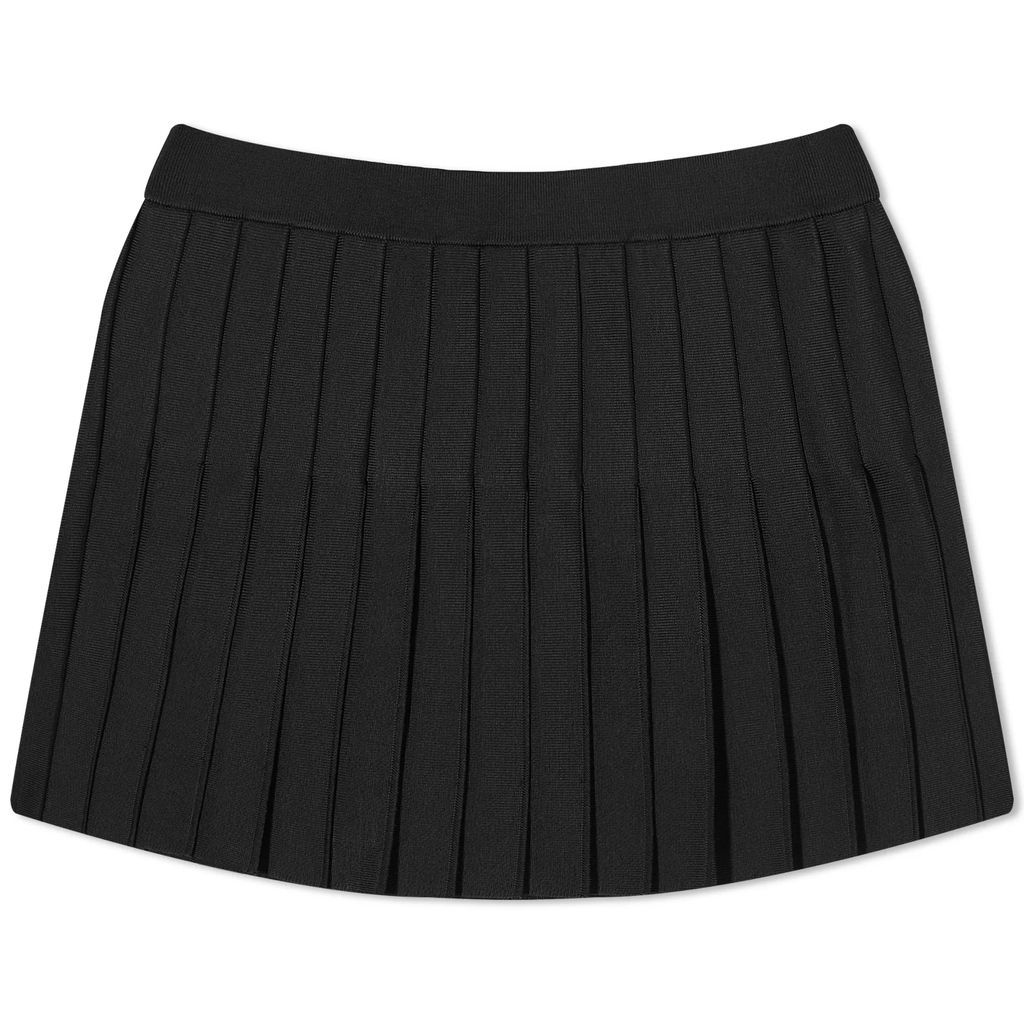 Women's Aero Pleated Mini Skirt Black